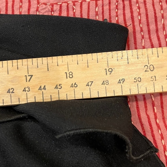 Vintage made in Canada XL Elegant Black Ruffle Mini Dress women’s - Picture 4 of 11